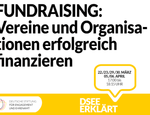 Themenreihe Förderung und Fundraising