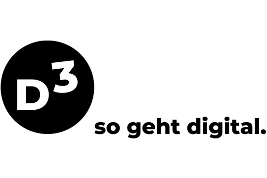 Logo von "d3 - so geht digital"