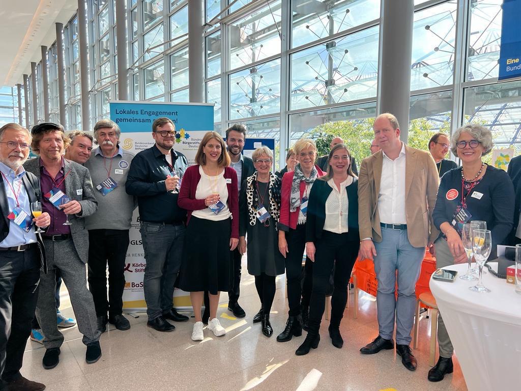 Gruppenfoto beim Deutschen Stiftungstag