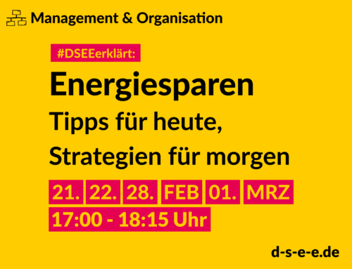 Energiesparen – Tipps für heute, Strategien für morgen